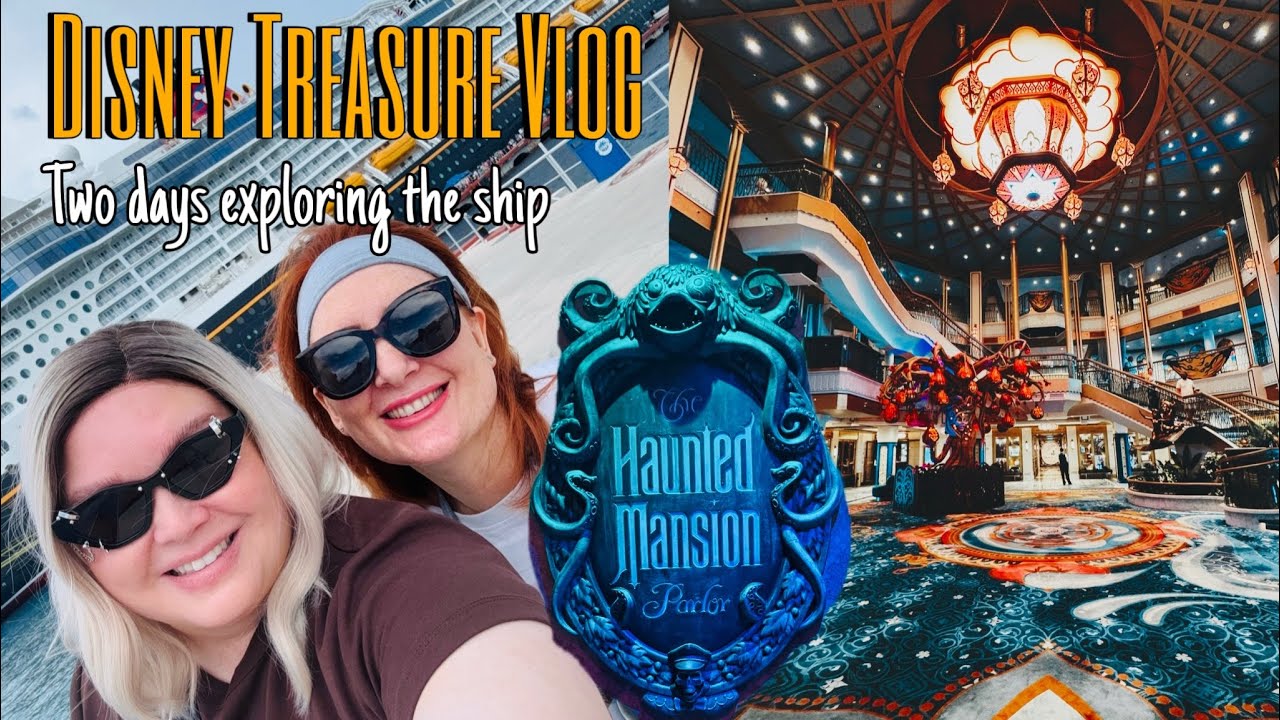 DISNEY TREASURE VLOG🏴‍☠️Pirates Night |Haunted Mansion Parlor| Worlds of Marvel 
