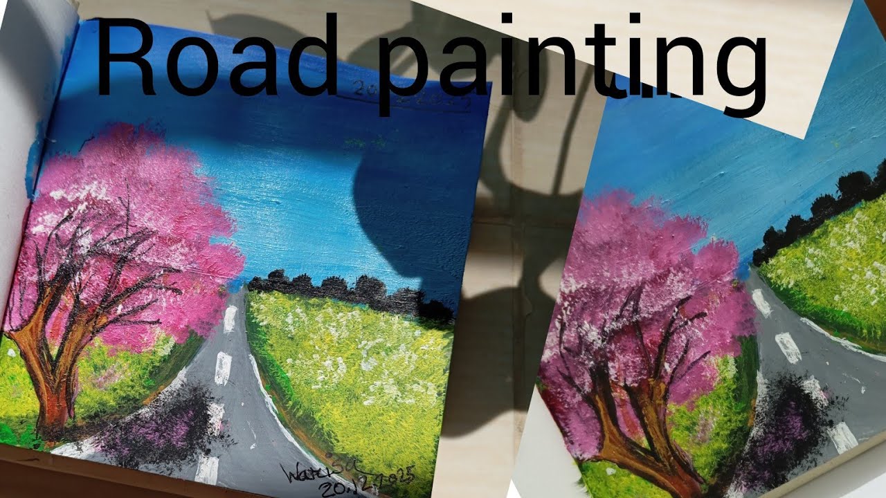 Road painting 🛣️