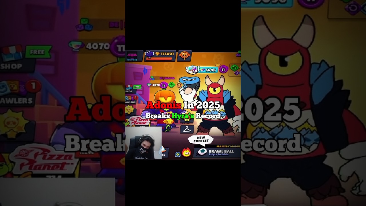 Adonis Vs Hyra 💀🔥 #shorts #brawlstars #supercell