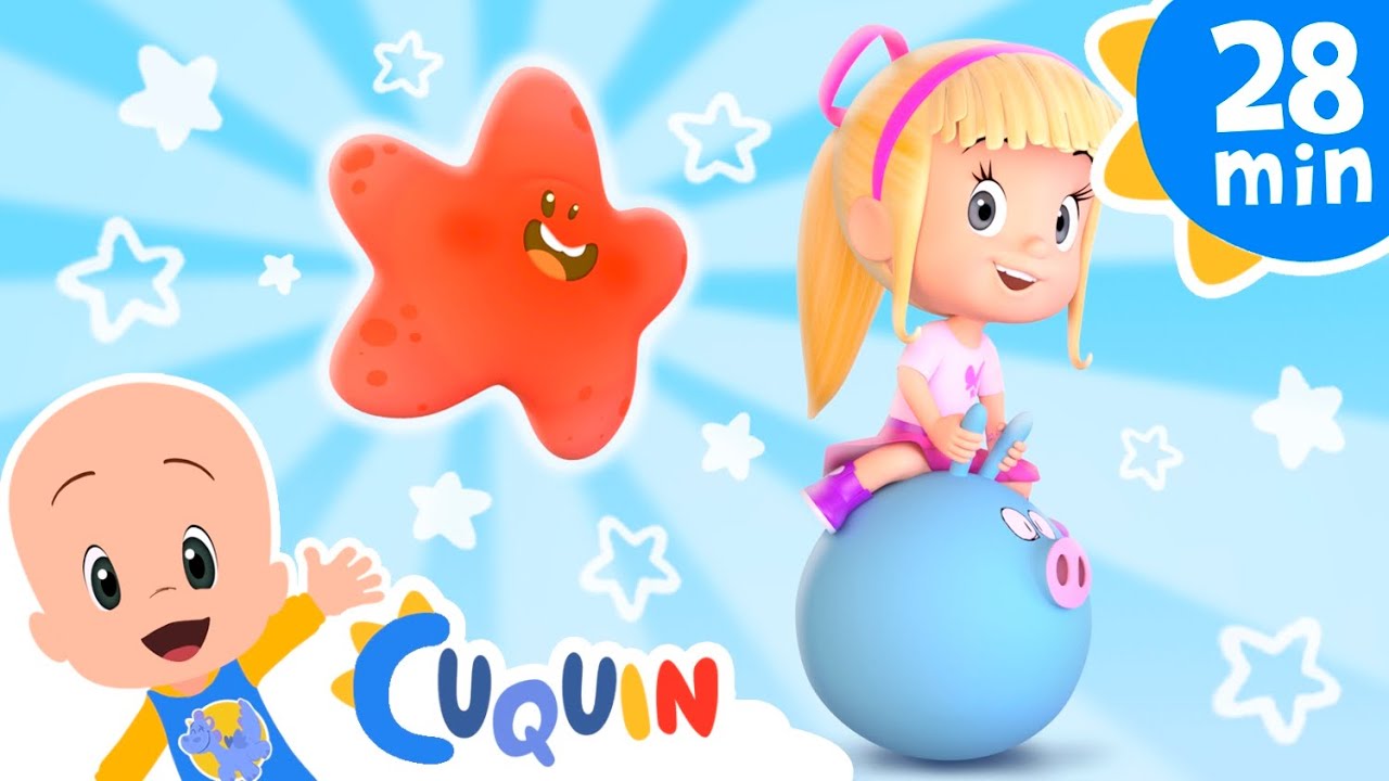 Little star in the sky | Cleo & Cuquin: Educational videos