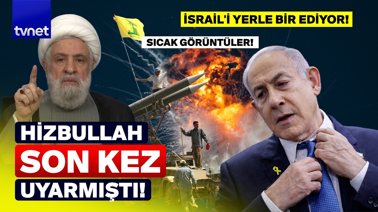 Hizbullah füzeyi patlattı İsrail yerle bir oldu! İŞTE YIKINTILARIN ARASINDAN İLK GÖRÜNTÜLER!