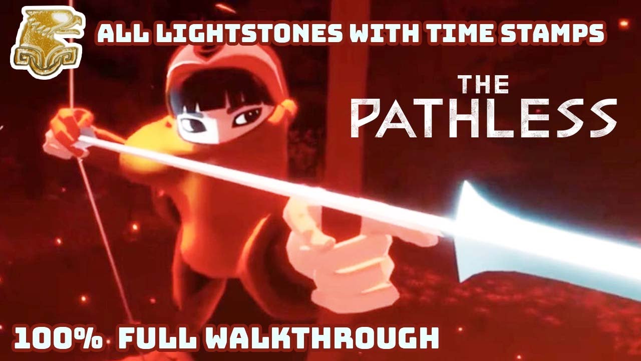 Lets Play (PC) - The Pathless Full Walkthrough With All Light Stones (No Commentary) - Full HD