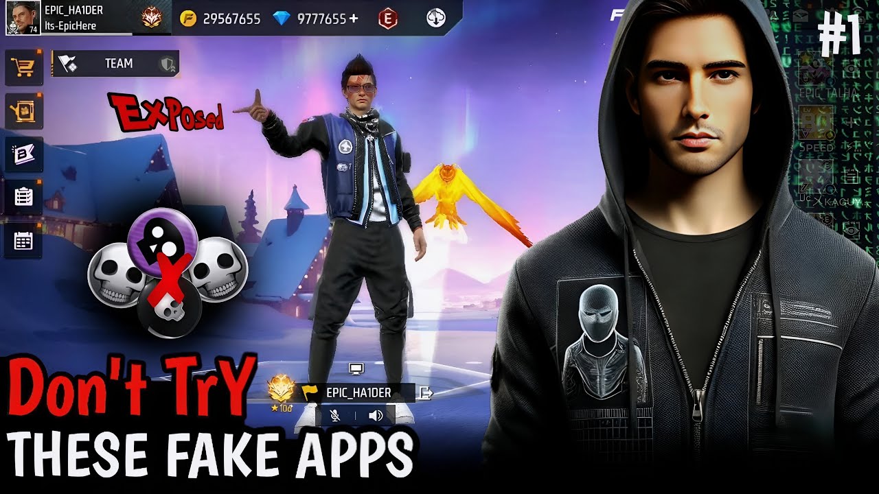 DARK SIDE OF UNLIMITED DIAMOND MOD MENU | FREE FIRE MOD APK EXPOSED - Its-EpicHere #1