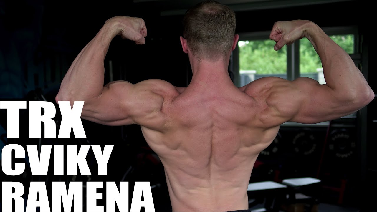 3 NEJLEPŠÍ CVIKY NA VELKÁ RAMENA S TRX
