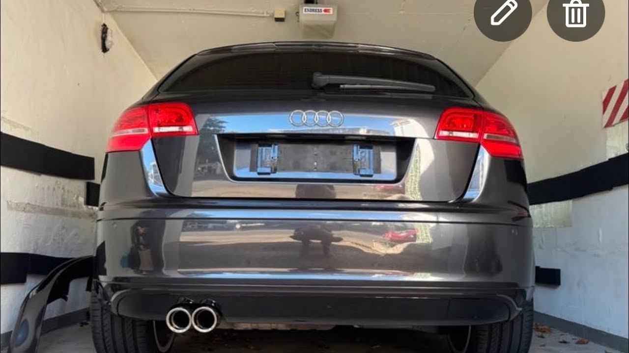 Audi A3 3.2 Quattro Sound acceleration Friedrich Motorsport 