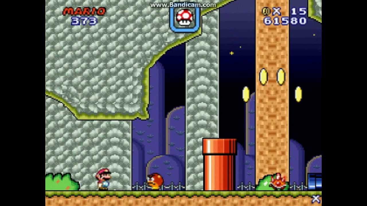Super Mario Flash Enhanced (SMF2 Hack) Custom Birthday level: Claustromaniac