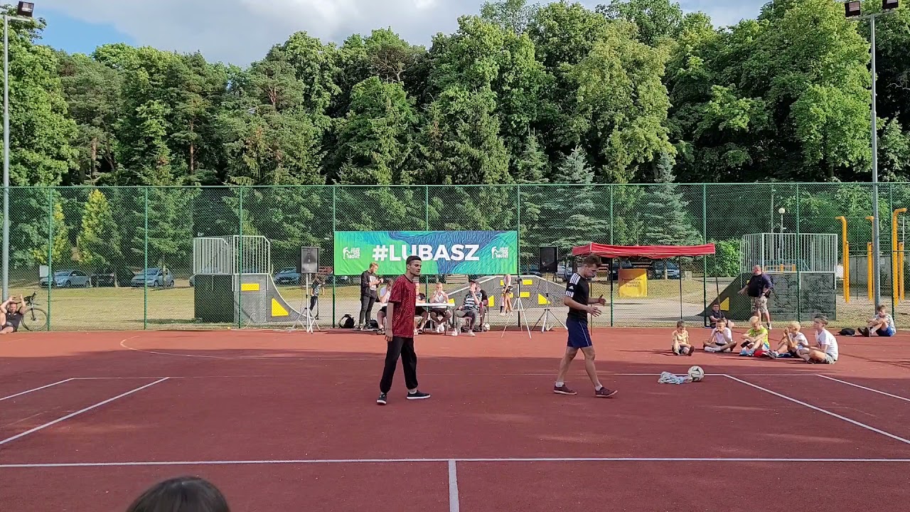 Puchar Polski 1/4 Football Freestyle Lubasz 2021 Mikołaj Kowalczyk vs Adrian Janusz