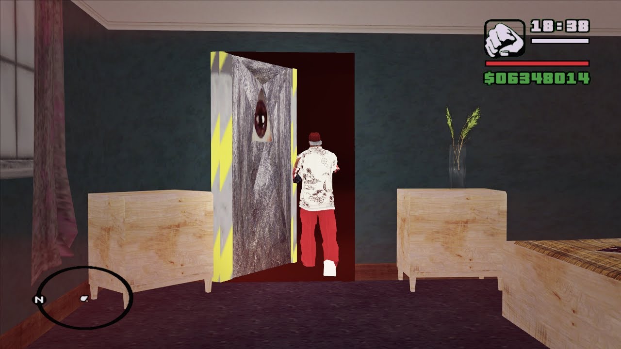 ESTA ES LA PUERTA SECRETA DEL GTA SAN ANDREAS !