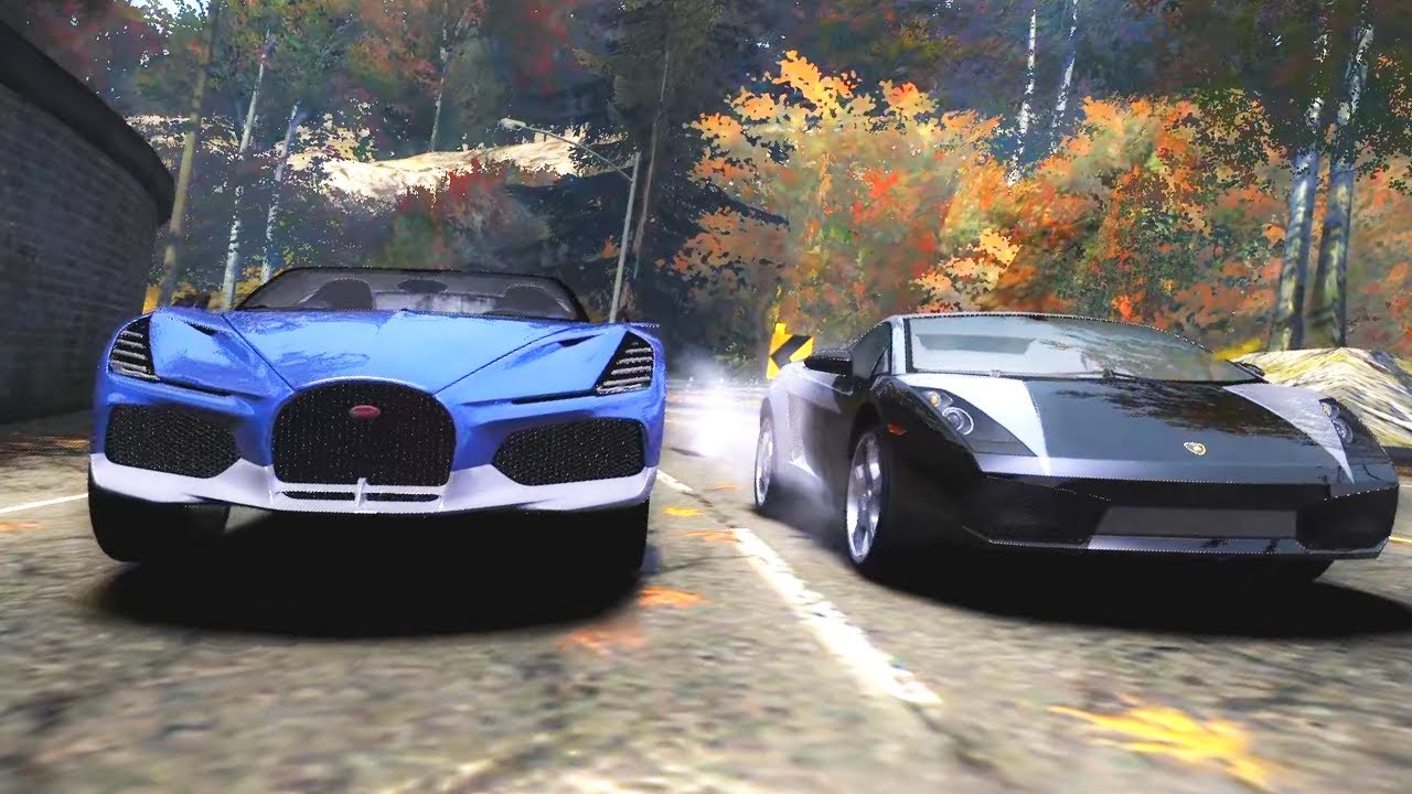 BUGATTI MISTRAL VS LAMBORGHINI GALLARDO | NEED FOR SPEED MOST WANTED