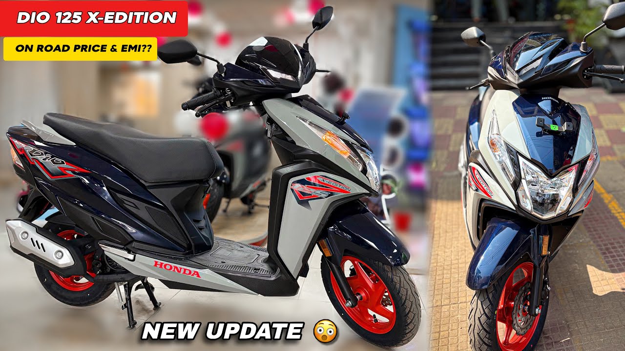 Honda DIO 125 X-Edition New Model 2026 Review - On Road Price EMI New Update Mileage |dio125xedition