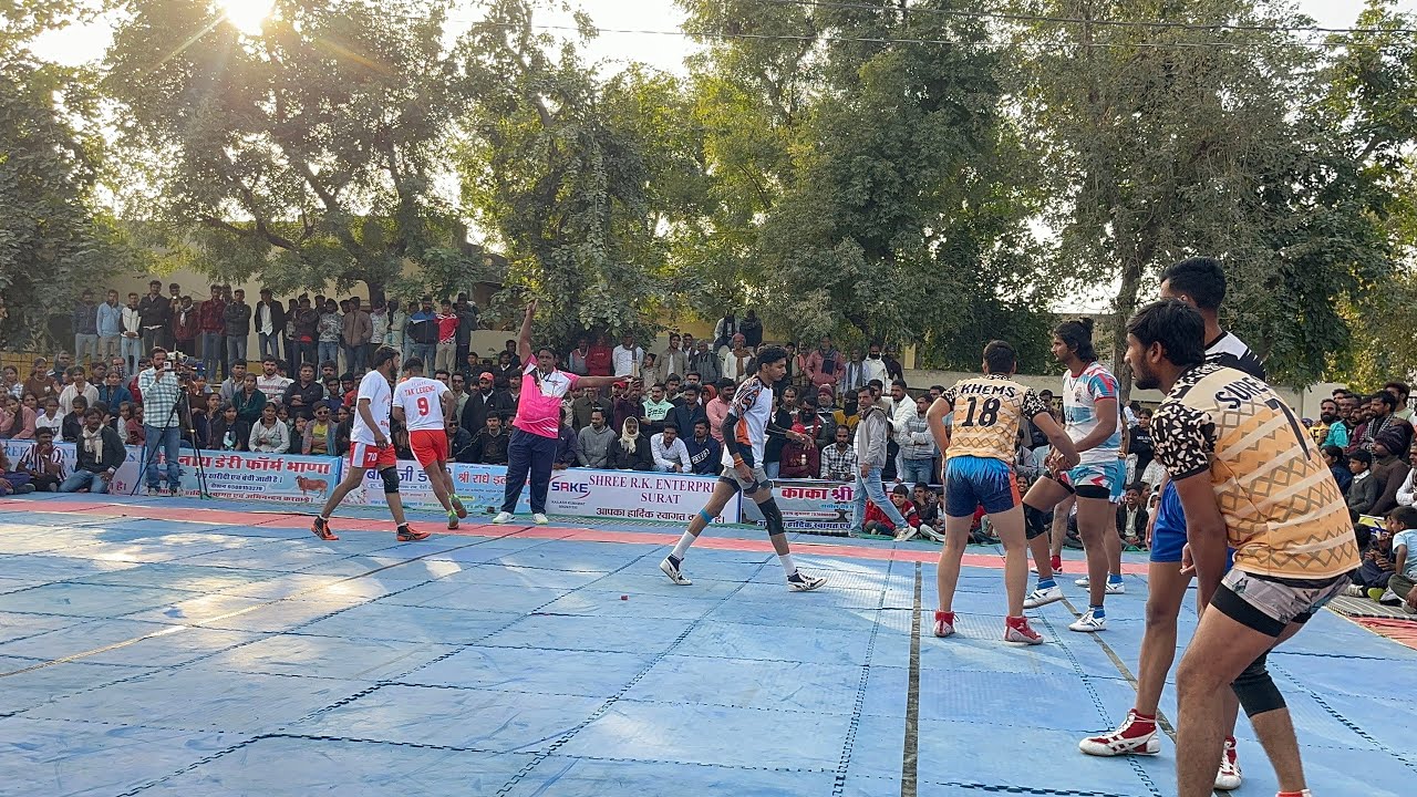 ओपन जिला स्त्री टूर्नामेंट(jila Rajsamand)gaon Bhana final match powertrac (RRR) 🆚 gadari legend