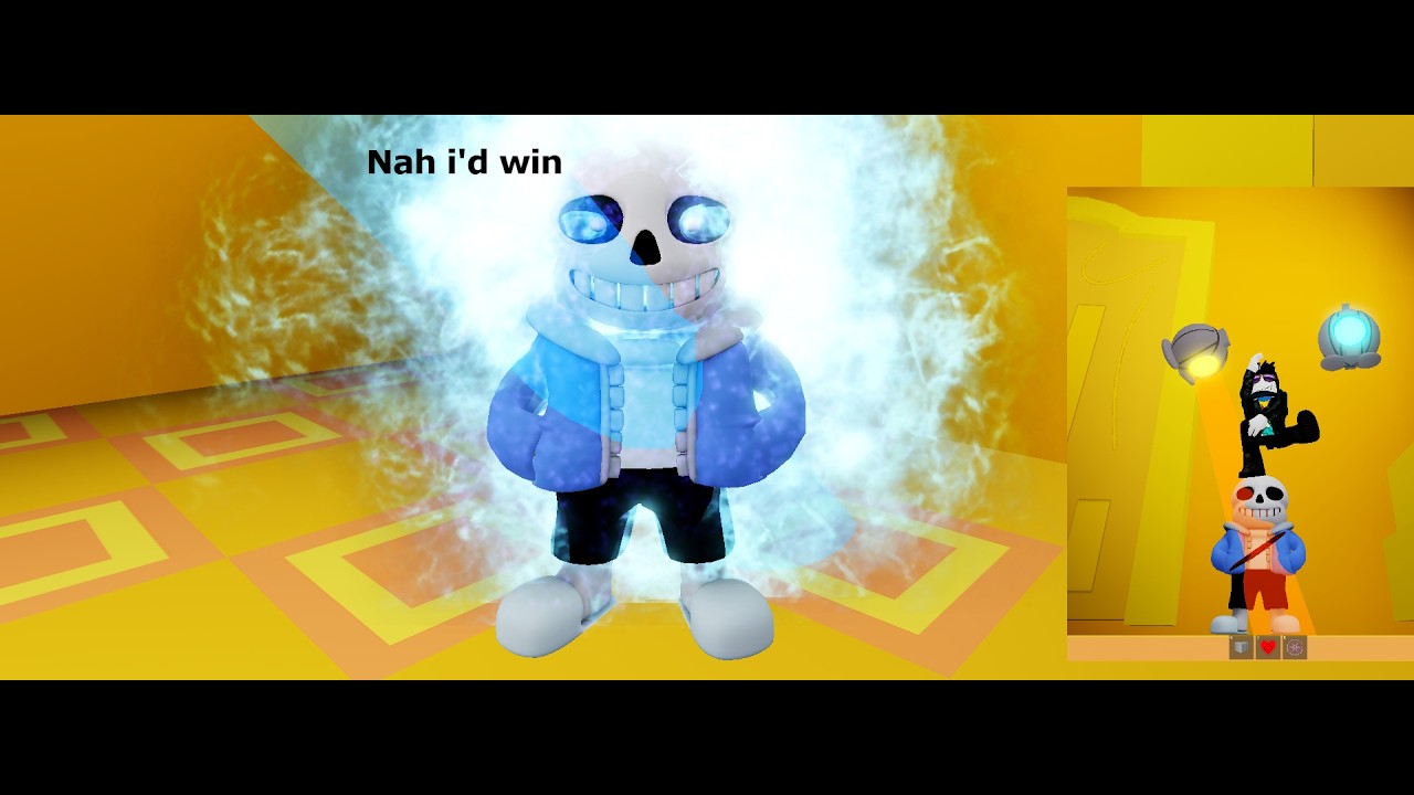 Undertale Universal Massacre new run UT3DBB sans fight (Your Real Opponent)