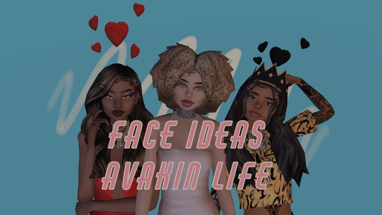 Avakin Life Face Ideas || 💖