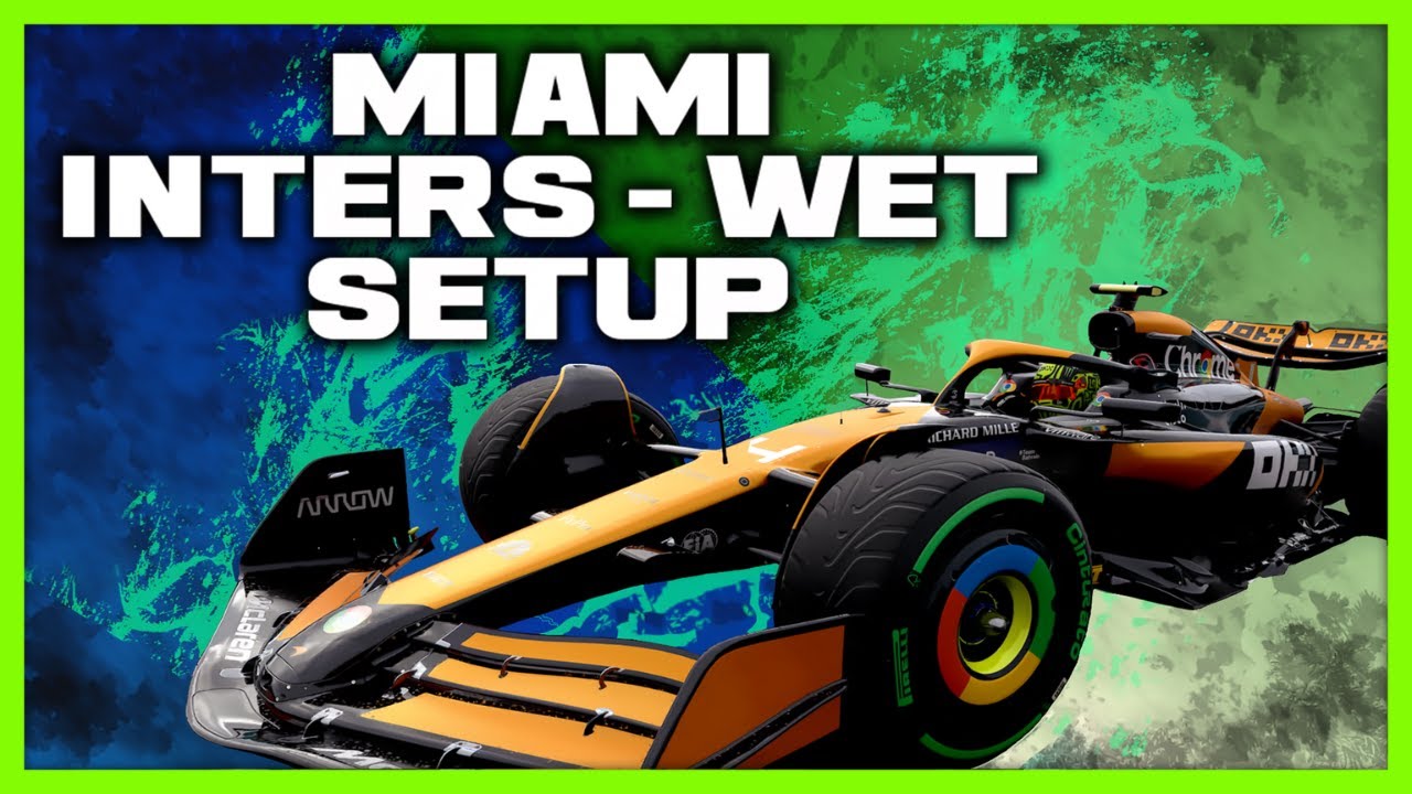 F1 24 Miami WET Setup Guide Optimize Your Car for Victory