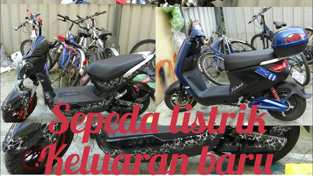 Sepeda listrik keluaran baru