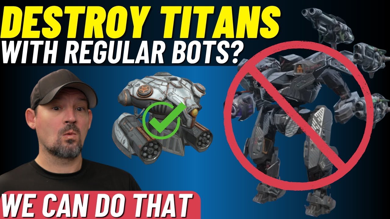 Destroy Titans With Regular Robots | The Easy Button  | War Robots