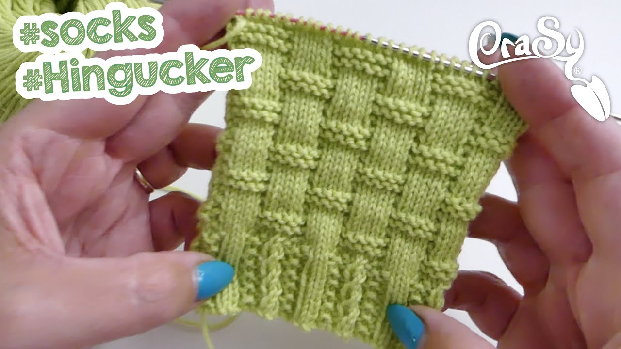 Strickmuster Socken - Muster Baustein