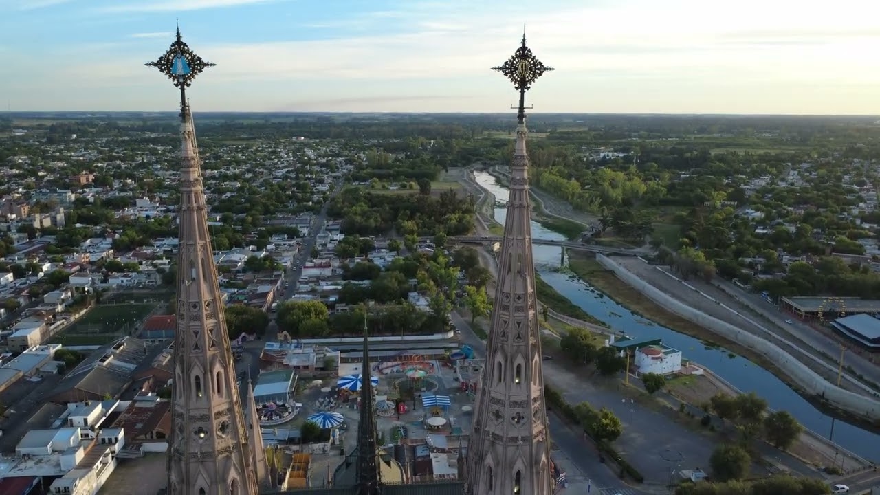 Lo más lindo ..VIRGEN DE LUJAN GRACIAS. .  #barrio #lujan #luján #dji #djimini4k 