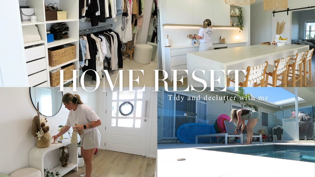 2025 HOME RESET | Tidy + declutter with me