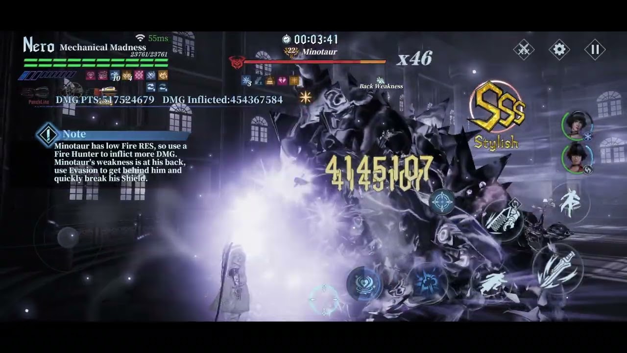 MM Nero Minotaur Kill 33s with FG/SA