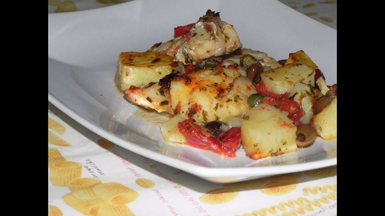 Baccalà al forno con patate