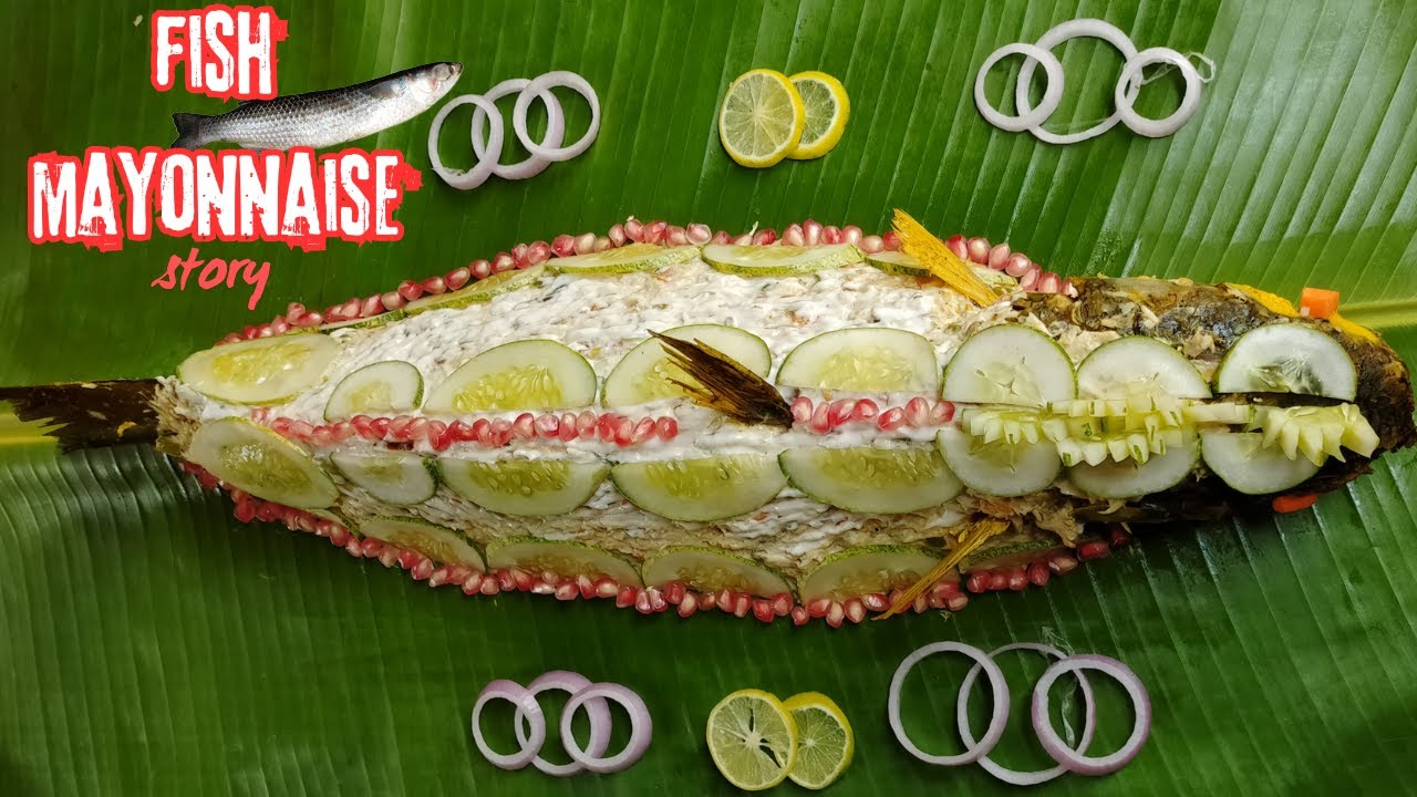 Goan Fish Mayonnaise Recipe | Mullet recipe | Fish salad recipes | Fish mayonnaise filling#trending
