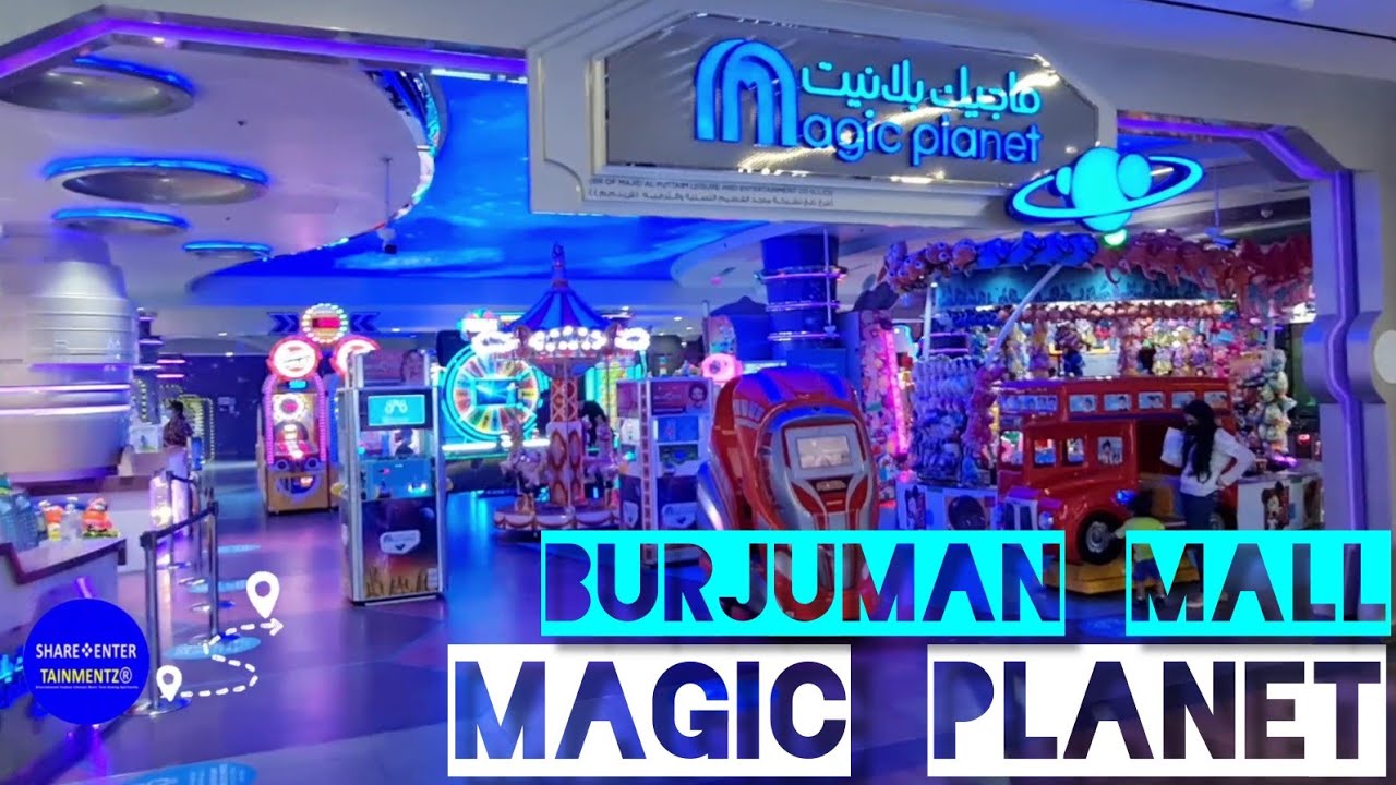 MAGIC PLANET AT BURJUMAN MALL, DUBAI | TRAVEL VLOGS ماجيك بلانيت في برجمان مول ، دبي
