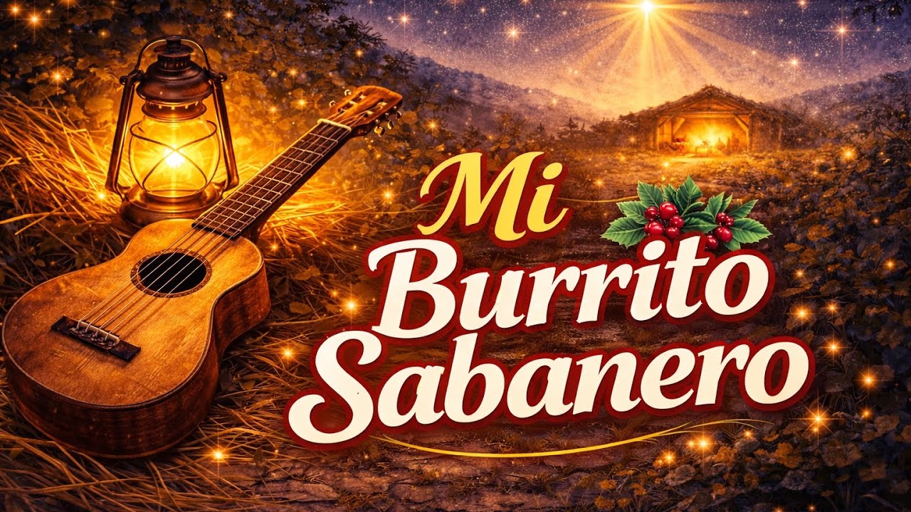 Mi Burrito Sabanero. Canción Navideña Venezolana. Con letras