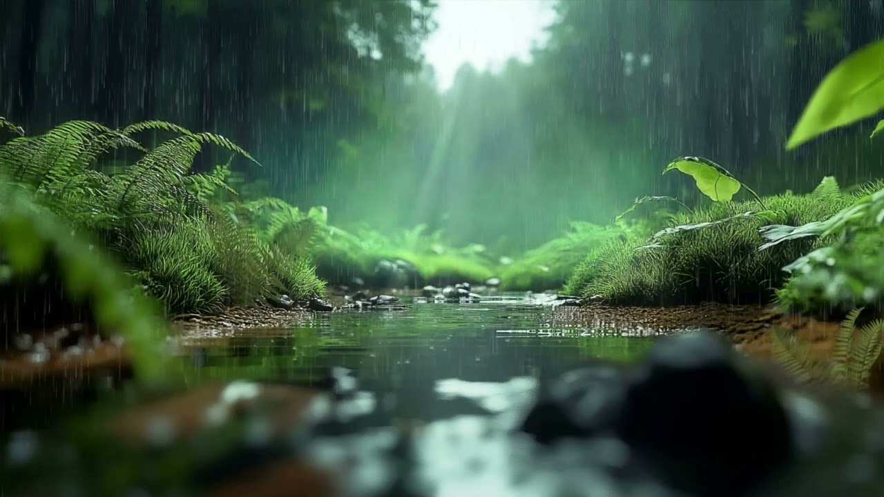 Music for Deep Relaxation | Whispers of Rain and Birdsong