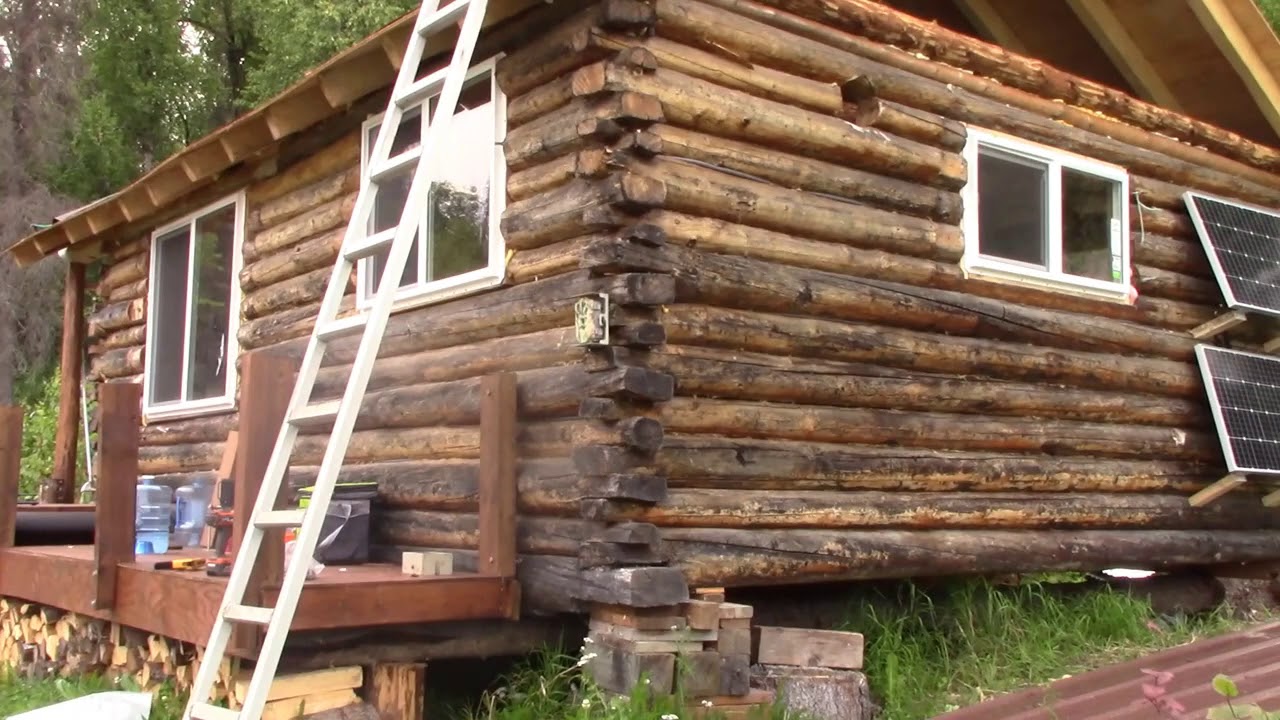 Alaska Pioneer Cabin Outpost Rebuild, Part 8