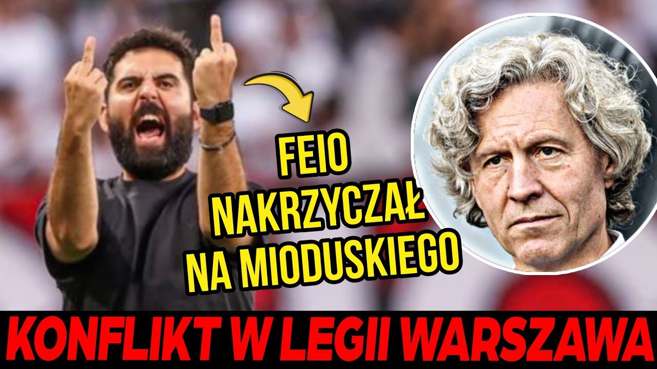 AFERA W SZATNI LEGII WARSZAWA | FEIO STARŁ SIĘ Z MIODUSKIM PRZY DRUŻYNIE - CO DALEJ Z LEGIĄ?