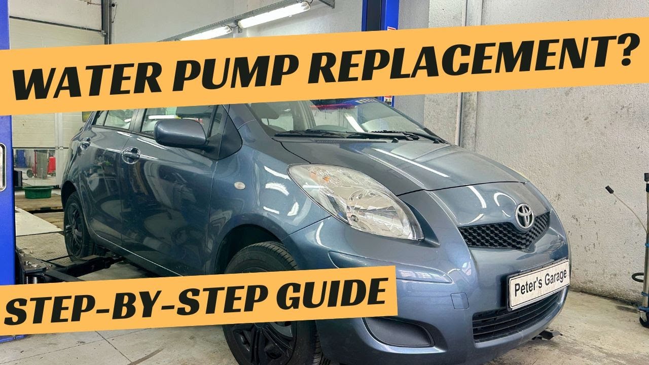Toyota Yaris XP90 Water pump replacement