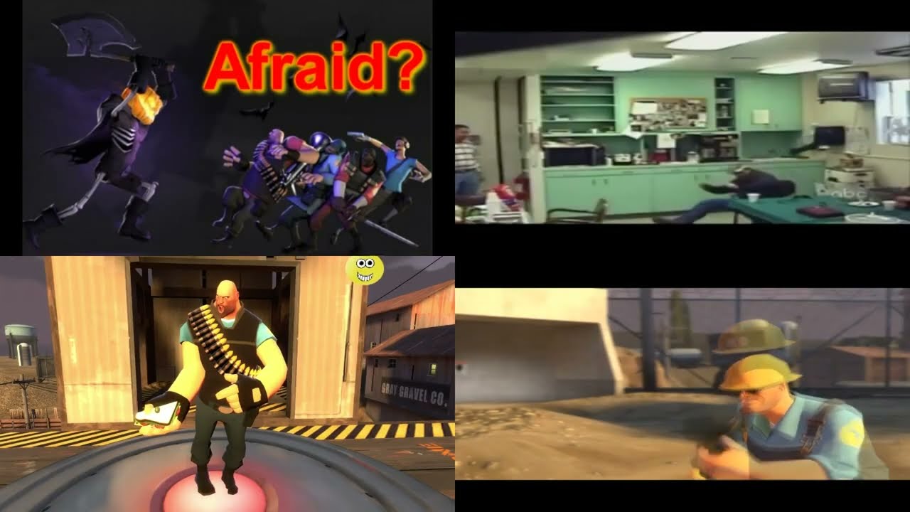 TF2 Sparta Remix Quadparison