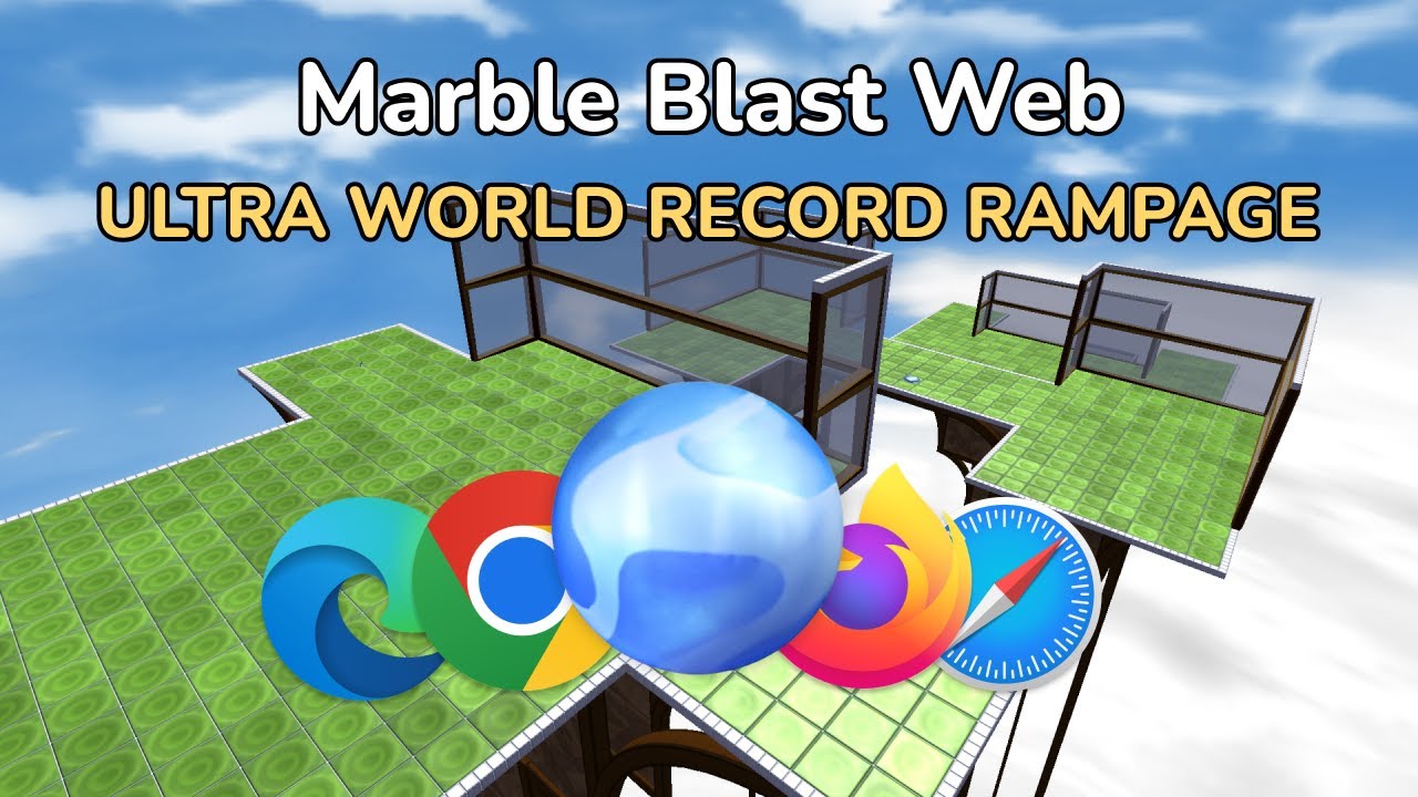 Marble Blast Web - Ultra Levels World Record Rampage
