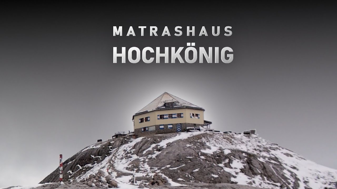 Bergtour zum Matrashaus auf dem Hochk&ouml;nig - Schneesturm Ende Juli