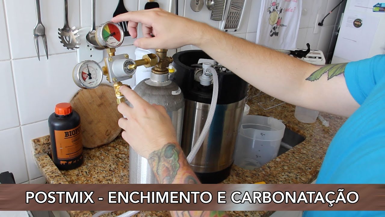 Postmix - Enchimento e carbonatação