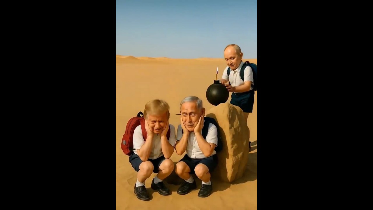 Putin Heroically Saves Khamenei from Trump & Netanyahu&rsquo;s Trap | #funny #trump #shorts #putin #modi