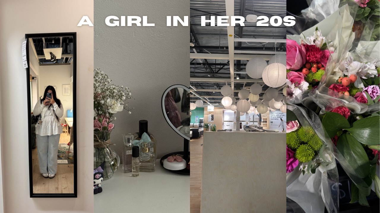a girl in her 20s / journaling , Ikea , cafes , hobbies