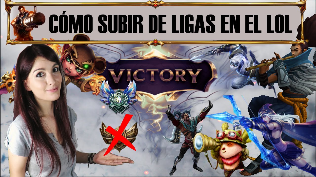 C&Oacute;MO SUBIR DE LIGAS EN EL LOL | Cristinini