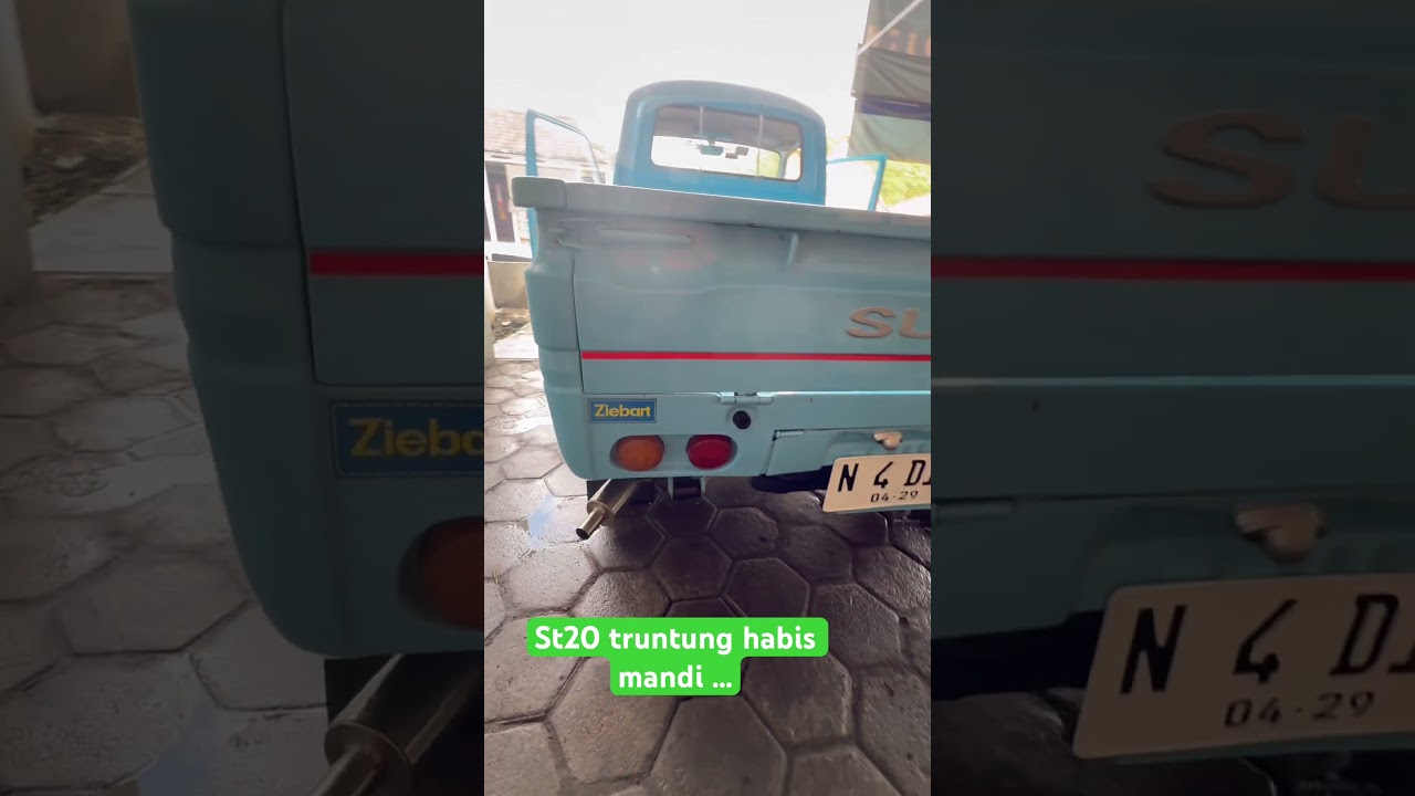 Motiba suzuki st20 truntung menolak punah mesin 2tak 3 silinder