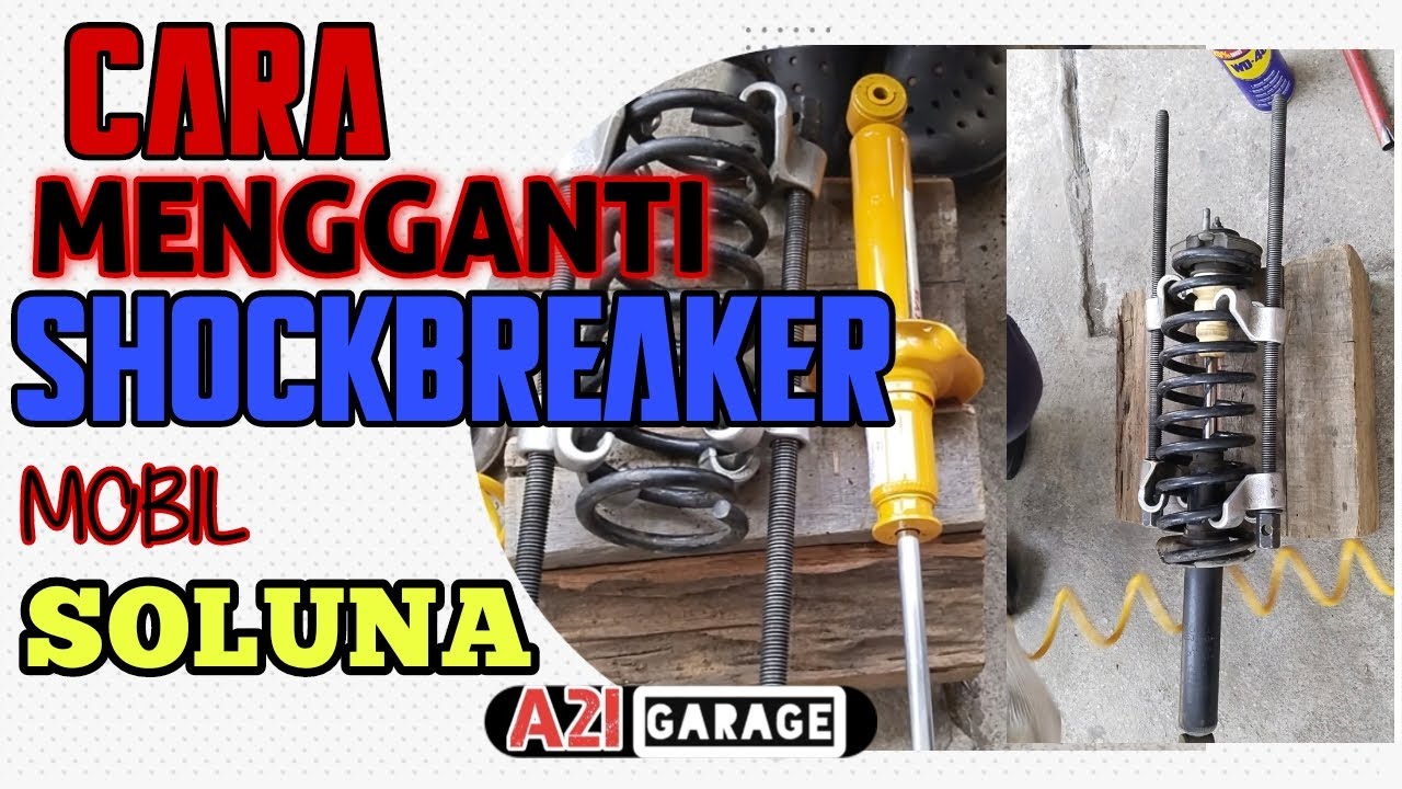 Cara Mudah Dan Cepat Mengganti SHOCKBREAKER Belakang Toyota Soluna
