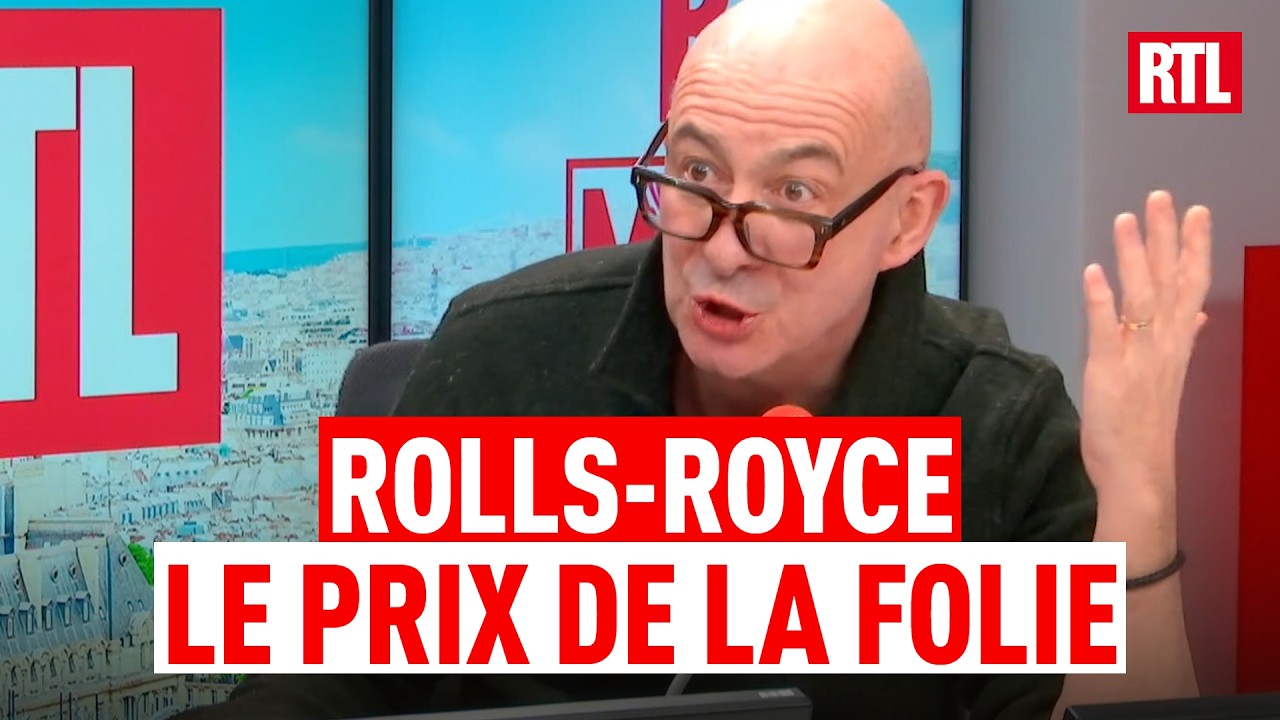 Rolls Royce lance la voiture la plus ch&egrave;re du monde : l'&eacute;dito de Fran&ccedil;ois Lenglet sur RTL