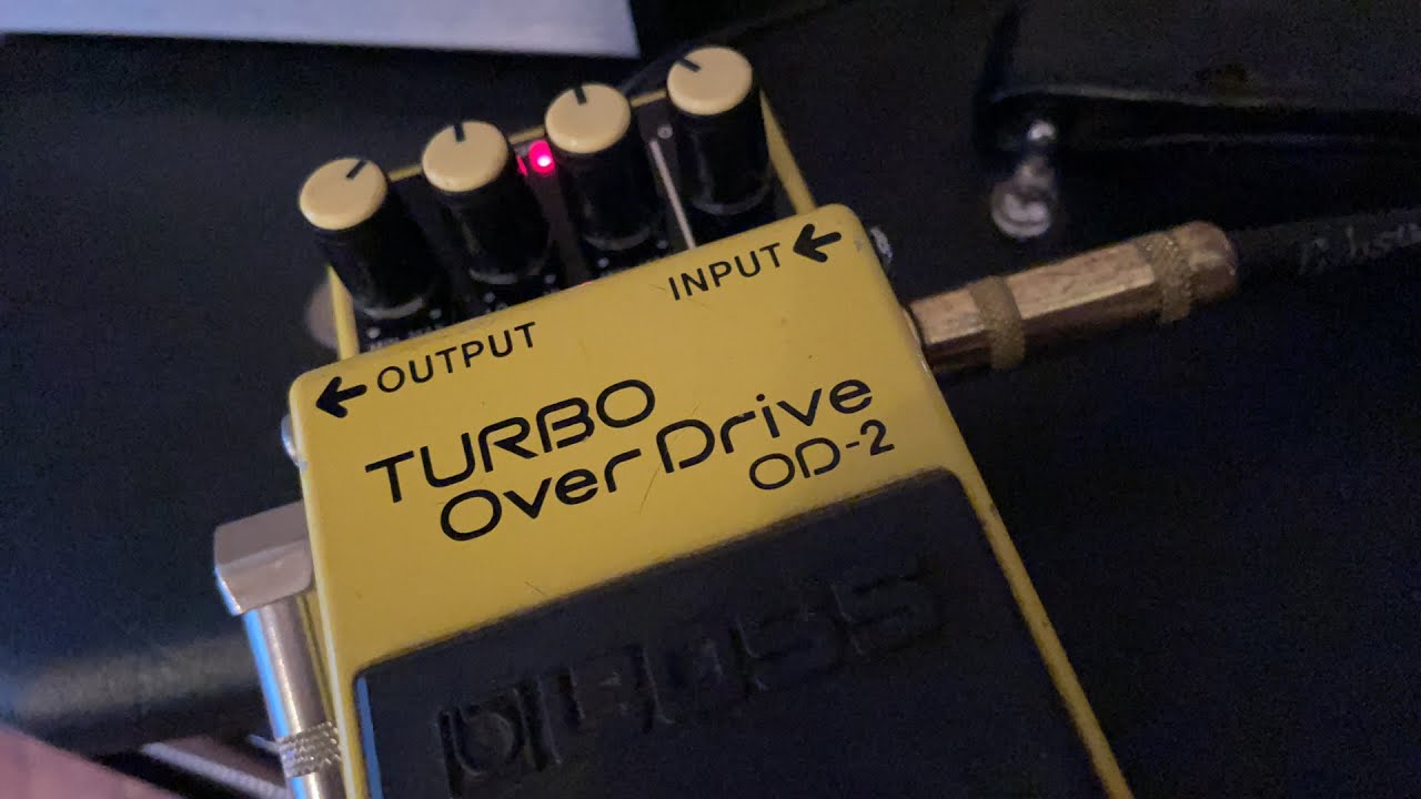 Tip: El Secreto del Boss OD2 Turbo Overdrive