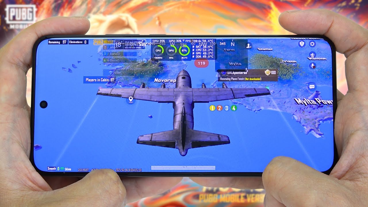 Xiaomi 15 Ultra test game PUBG 120 FPS | Snapdragon 8 Elite