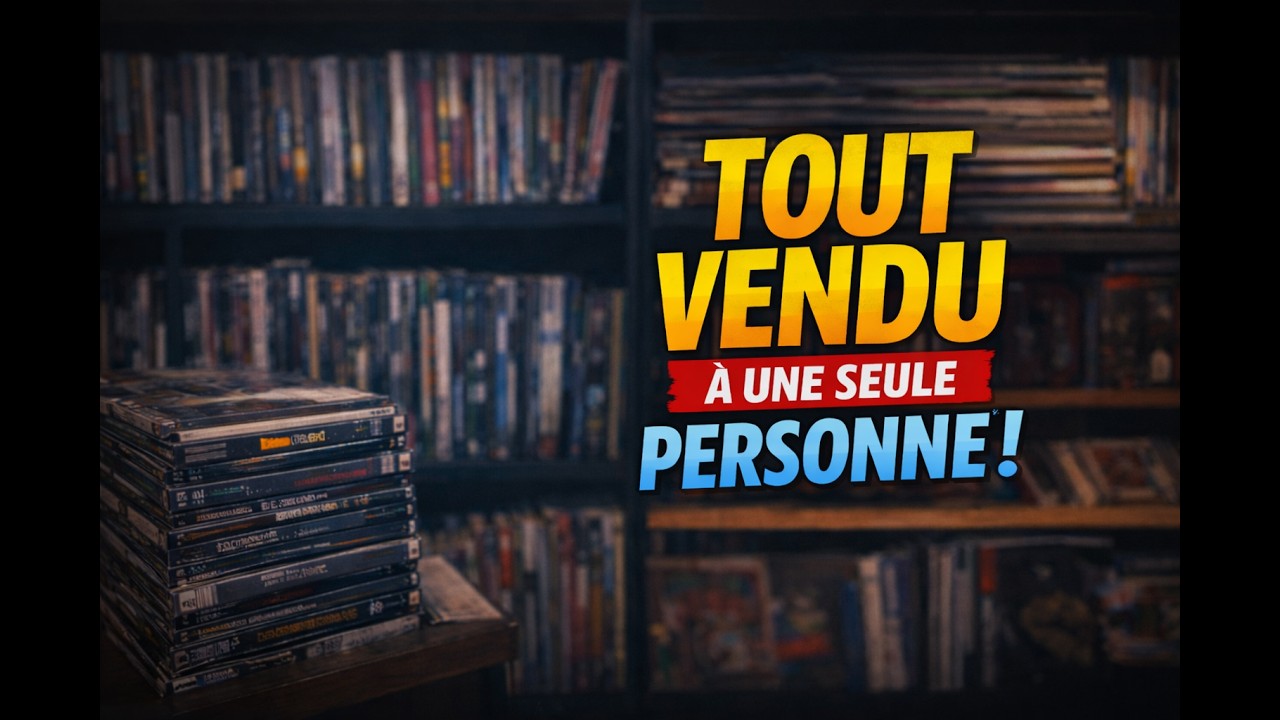 J’AI VENDU 30 LASERDISCS… ET ÇA CHANGE TOUT