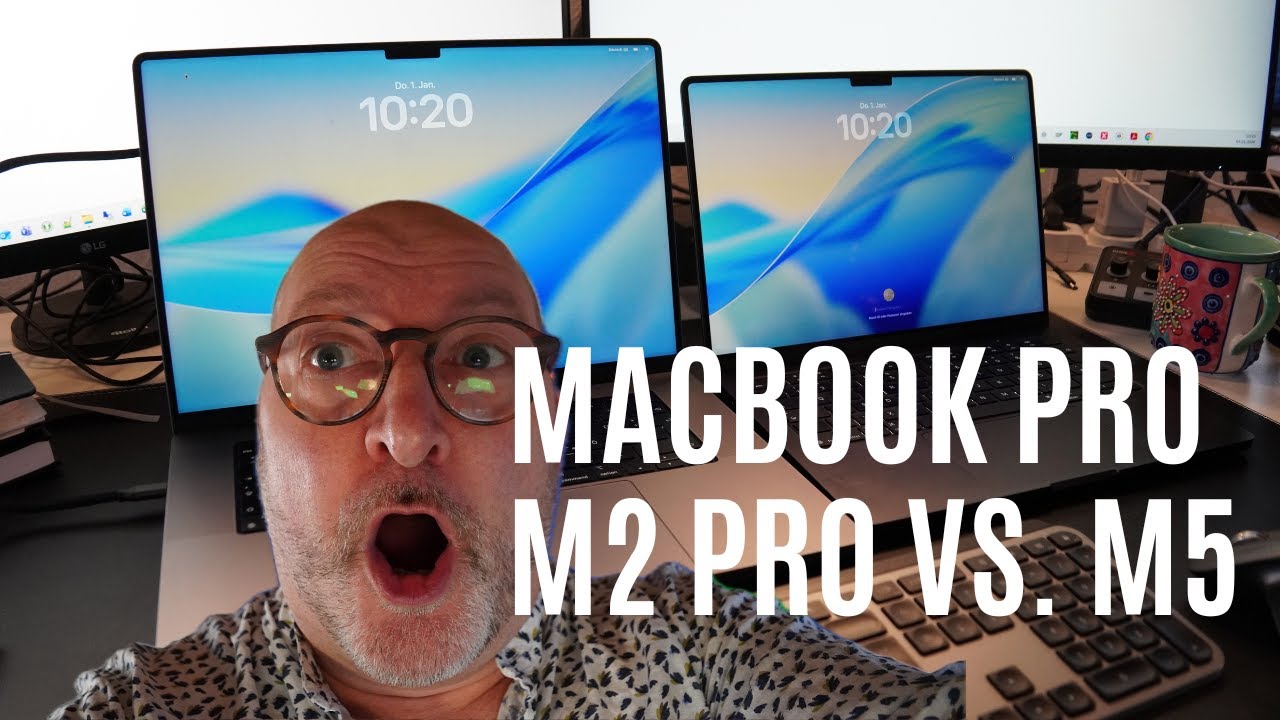 MacBook Pro M2 Pro vs. M5 (2025): Besser für Video, KI & unterwegs?