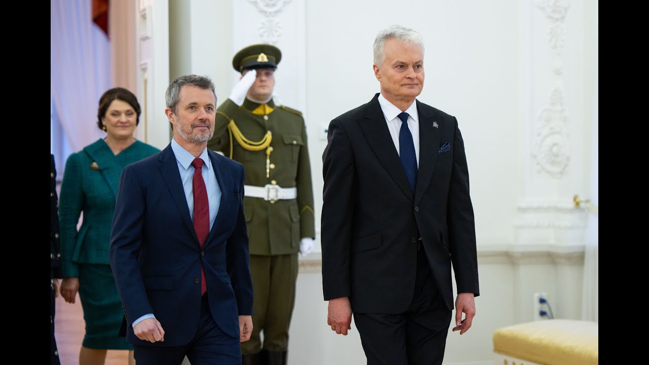 Danijos pirmoji pora lankėsi Prezidentūroje