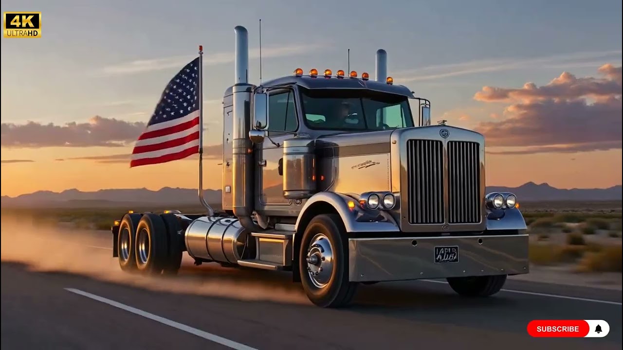 Diesel Moon Riders – Kingdom of the Night 🌙⚡ #NightDrive #TruckLife #HighwayRock #roadwarriors