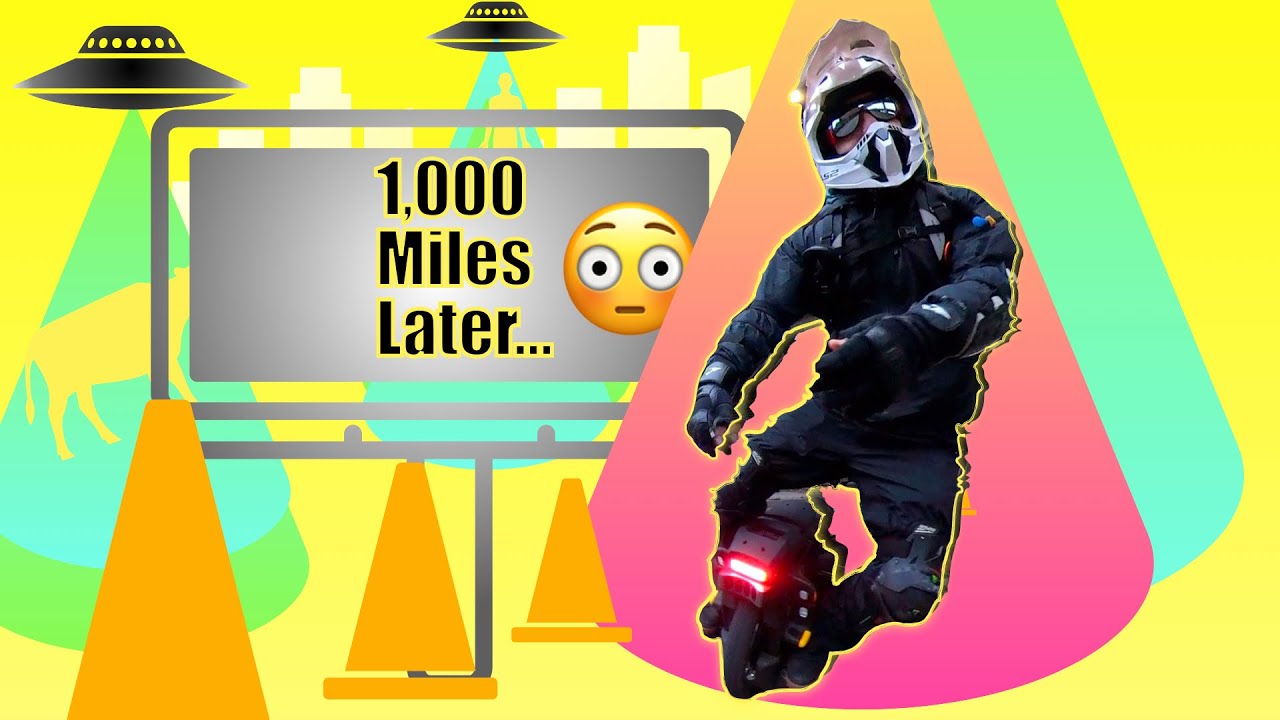 Ewheels Begode Master, 1000 mile review! ...is that a SPACE SHIP?... ⚡️🚀🛸
