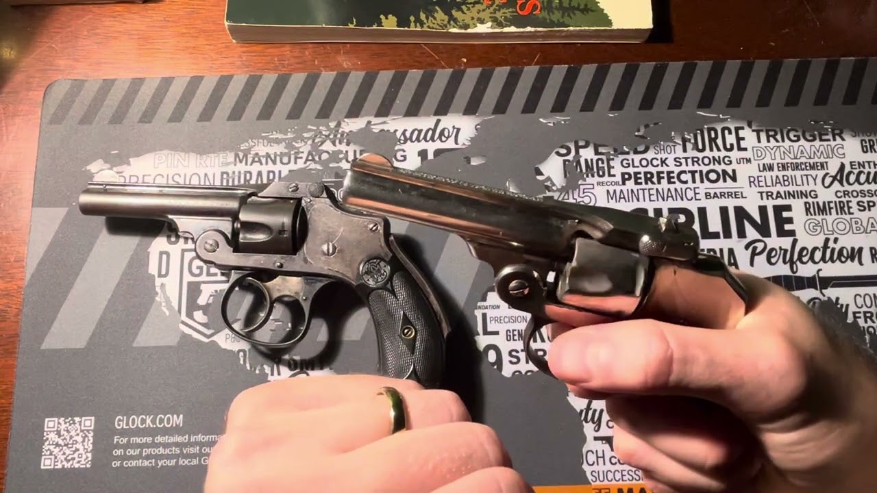 Iver Johnson First Model Safety Automatic Revolver 